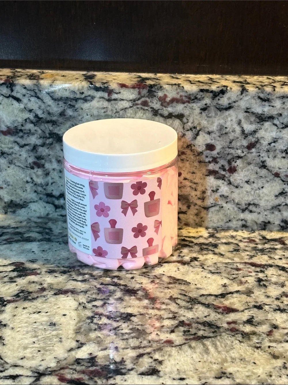 Aminnah Pretty In Pink Whipped Soap